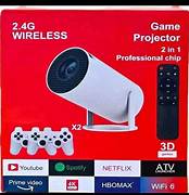 Proyector 2 en 1 con videojuegos